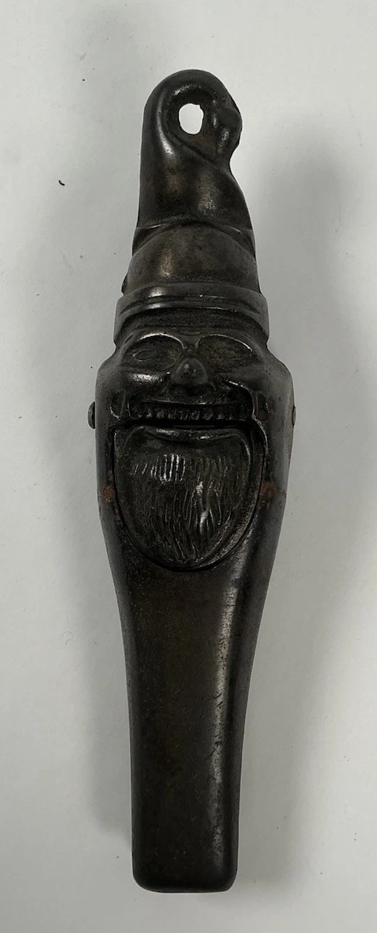 Antique Santa Claus Cast Iron Nutcracker Ca. 1880s Rare