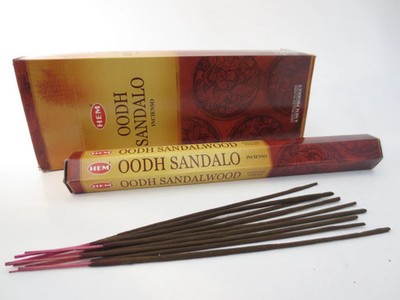 HEM Räucherstäbchen Oodh Sandalwood   Intensiv-holziger Duft, BIG Pack