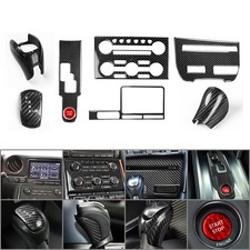9-teilige Mittelkonsolen-Gangschalttafel-Dekorationsabdeckung für Nissan GTR R35