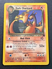 Dark Charizard 21/82 Team Rocket WoTC Pokemon Card Rare MP