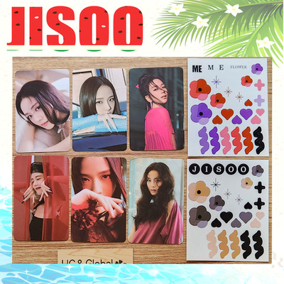 BLACKPINK JISOO ME Merchandise Deco Kit Officlal Photocard MD PC
