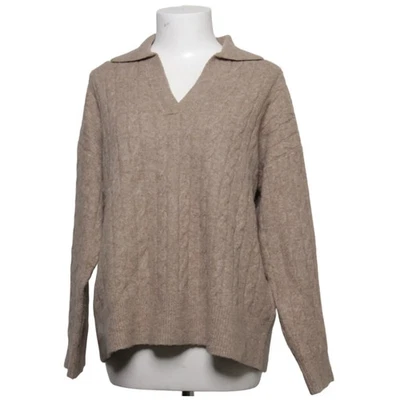 Zara, pull en tricot, taille : S, beige, acrylique/polyamide/laine, unicolore... - Photo 1/4