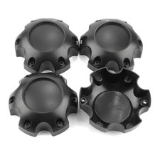 Wheel Center Caps for Ultra Motorsports 6 Lug Center Hubcaps, P/N: 89 Black