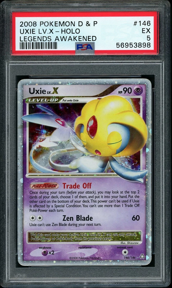 Uxie LV.X Pokémon TCG Cards for sale | eBay