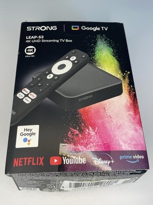 Strong Leap-S3 4K UHD Google TV Streamingbox Ohne Fernbedienung