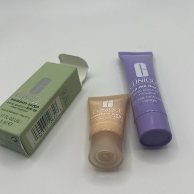 2x NEW Clinique Take The Day Off Facial Cleansing Mousse .5 oz Very Dry To Oily.