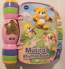VTech Musical Rhymes Book Interactive Nursery Rhyme Toy with Lights  Sounds
