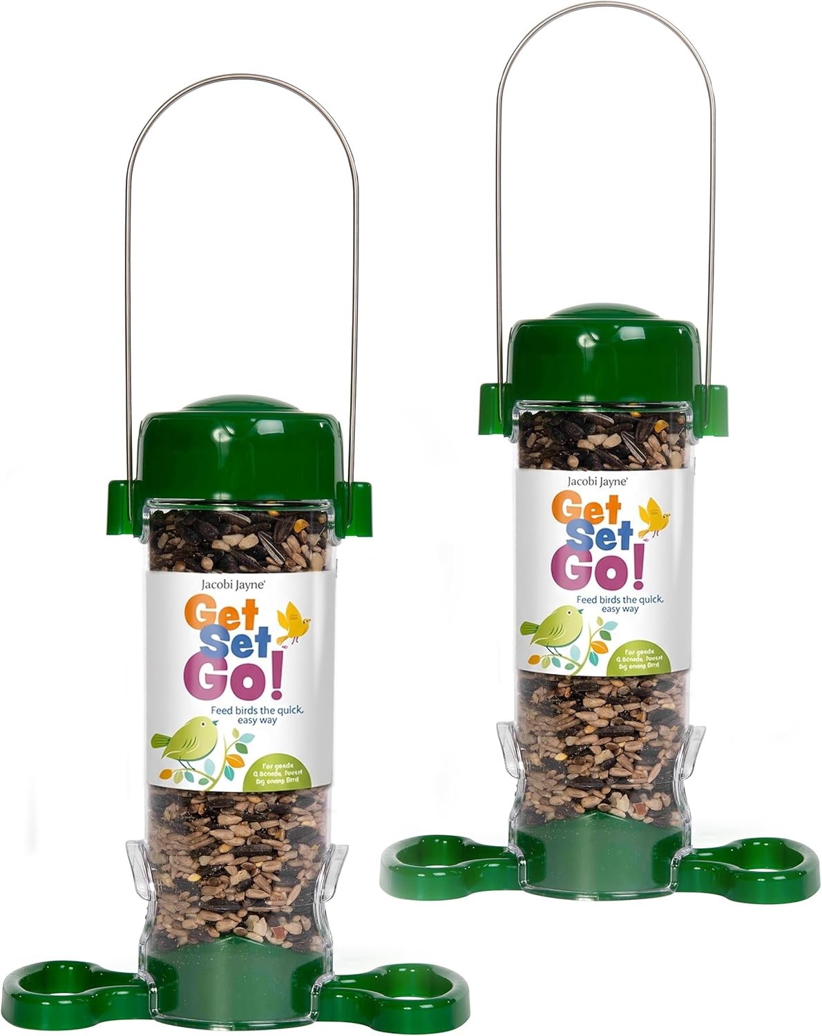 Bird Feeders Hanging Garden Bird Feeder - Jacobi Jayne® Get Set Go™ Hanging
