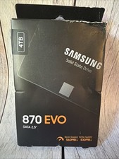 New Samsung 870 EVO 4TB SSD MZ-77E4T0 4 TB 2.5 Retail Box Packing Factory Sealed