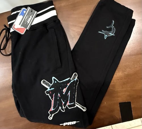 Miami Marlins MLB Pro Standard Mens Luxury Sweatpants $120 Tag (S) Must Read⬇️ - Picture 9 of 13