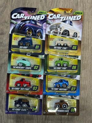 CarTuned Series 5 Hobby Exclusive Set of 8 Factory Sealed Case Car Tuned
