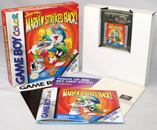 Looney Tunes: Marvin Strikes Back GBC Complete CIB Very Nice w/ Reg Card! RARE!