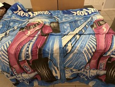Manta saco de dormir vintage Hot Wheels alfombra de juego tema de pista 28x51