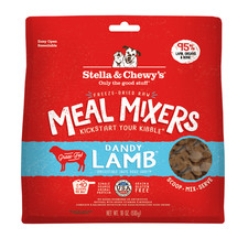 Stella  Chewy's Freeze Dried Raw Dog Food Meal Mixer - Dandy Lamb Recipe - 18oz