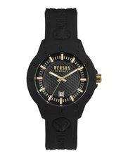 Versus Versace Mens  Black 42mm Strap Fashion Watch VSPOY5621