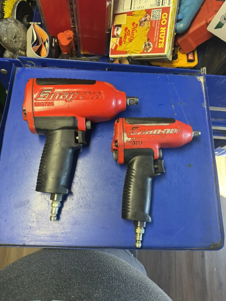 "Pistolas de impacto de aire Snap-on 3/8"" y 1/2""" Foto 4 de 4