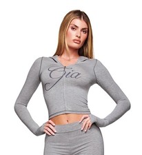 I AM GIA Blare Hoodie in Heather Grey - Size XS