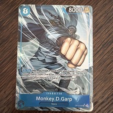 Bandai One Piece CCG - Monkey D. Garp OP12-056 Legacy Master Alt Art Foil SR Eng