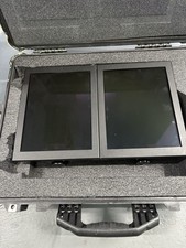 Autocue Brand Teleprompter - 12inch monitors - Dual Package W/ Pelican Case