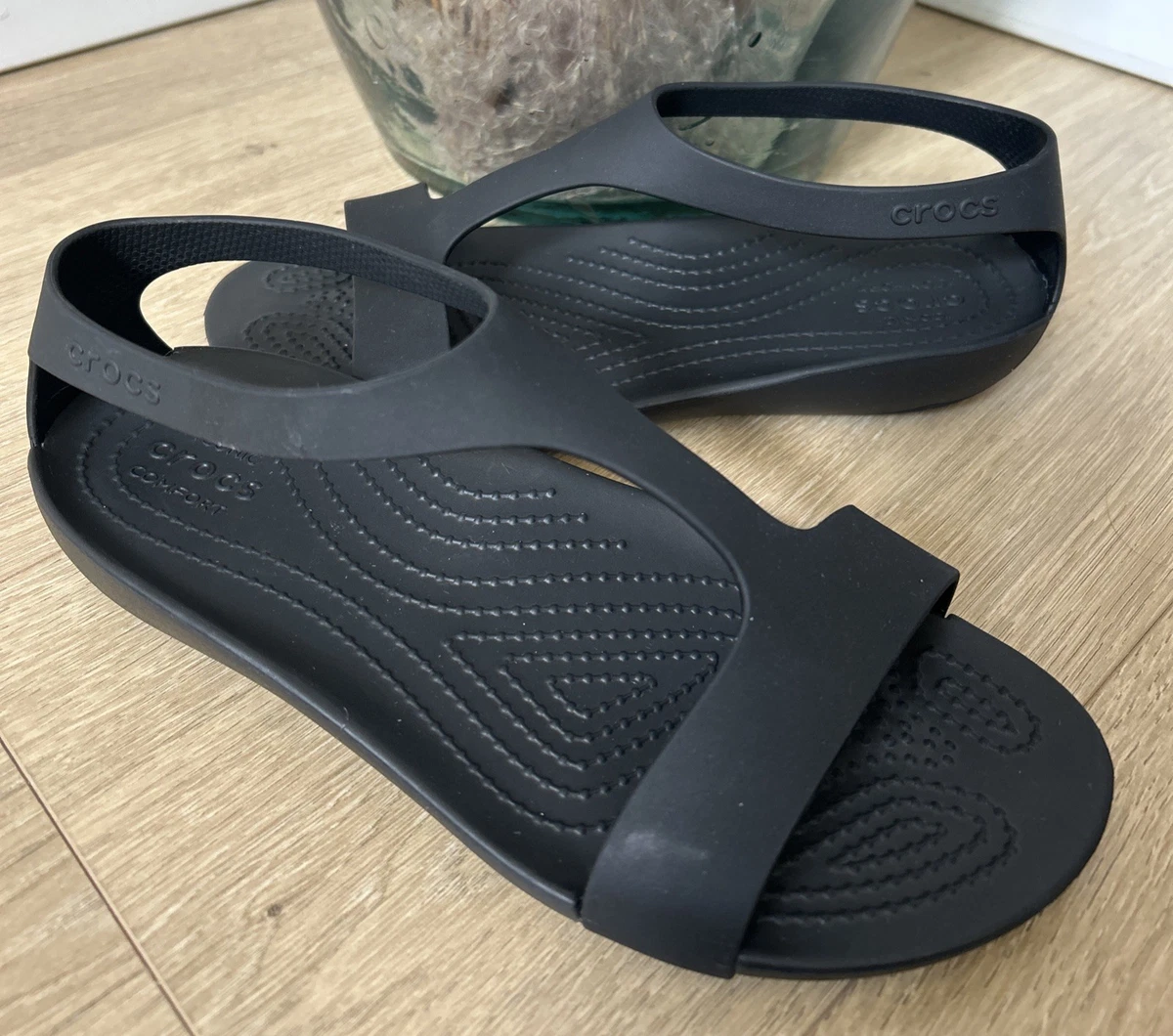 Crocs 防滑凉鞋女| eBay