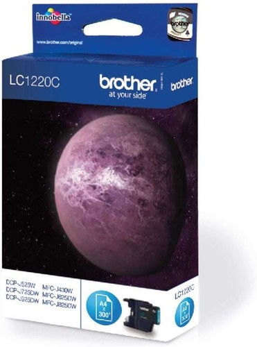 Brother LC-1220C Inkjet Cartridge, Cyan, Single Pack, Standard Yield, Includes 1 - Bild 4 von 9