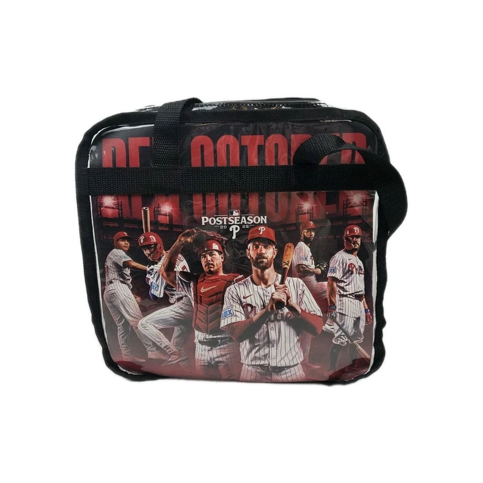 Bolso Mercancía de Postemporada Philadelphia Phillies Rojo Octubre 2025. Owala, sombrero, toalla Foto 2 de 4