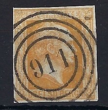 C) Preu&szlig;en Mi 8a Luxus, ideal gest. 911 Malmedy (CC1324)