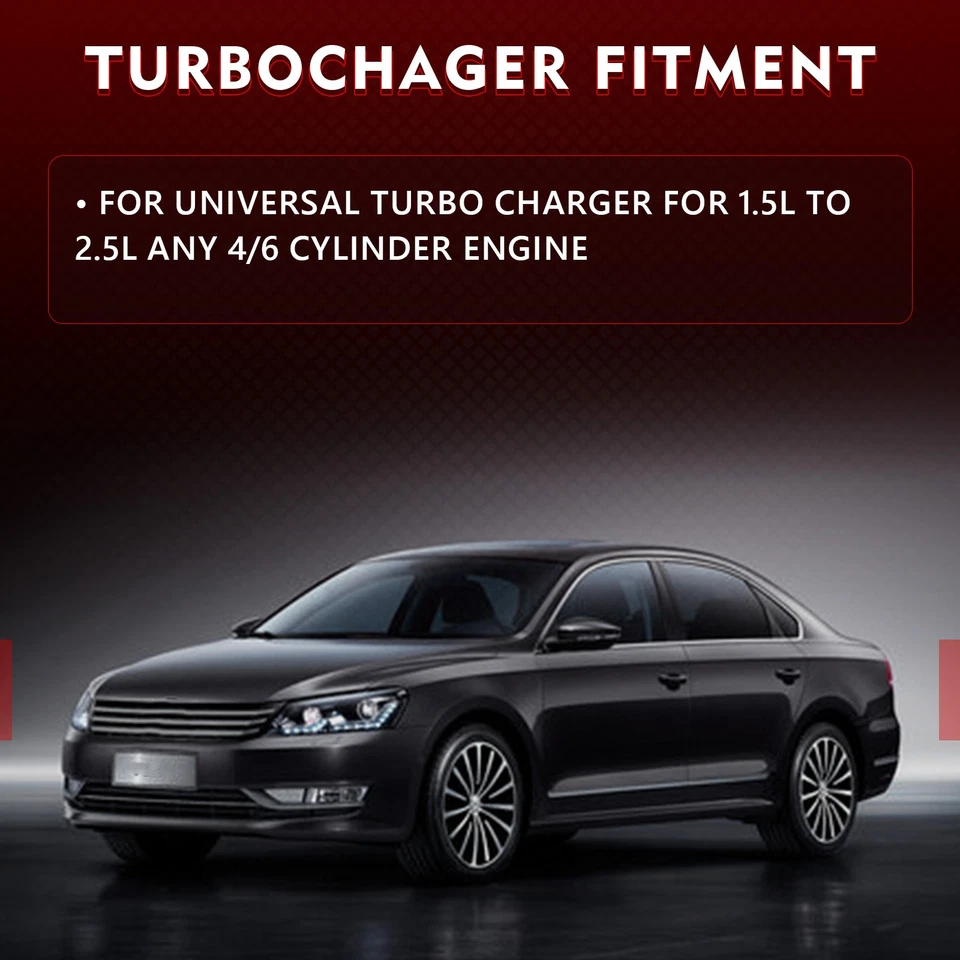 T04E T3/T4 .57 A/R 48.1 TRIM TURBO COMPRESSOR 400+HP BOOST STAGE III Charger US Foto 4 de 4