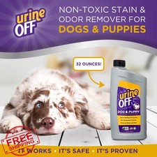 urineOFF Puppy Dog Stain Remover Carpet Cleaner 32oz