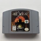 Hexen Nintendo 64 N64 Authentic Original Cleaned Tested Excellent Shape