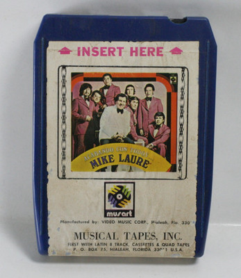 Mike Laure - 8 Track Tape - Acabando Con Todos - Latin Cumbia Tex Mex Rare