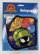 1999 Marvin The Martian-Looney Tunes Holographix Chroma Sticker 5x5  Space