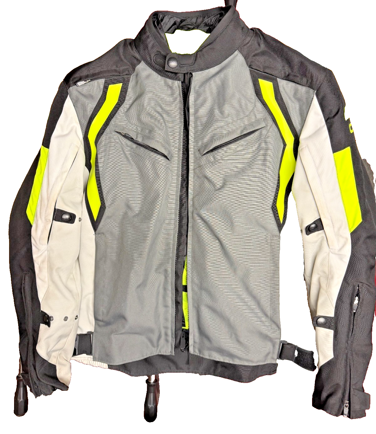 OJ BRAND 4 SEASON MOTORCYCLE JACKET SIZE 3XL (56)
