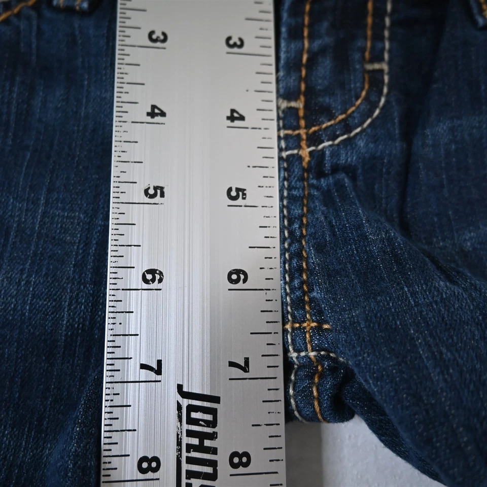 BKE 25 Tall Sabrina Slim Boot Cut Rinse Stretch Denim Womens Jeans - Image 3 of 4