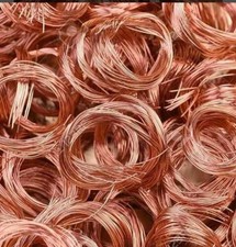 1 Lb Bare Bright Copper Scrap Wire Ready To Melt 99.9 Pure