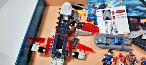 BATTLESHIP BUILDING SET ALIEN STRIKE by HASBRO KRE-O 38955 Near complete. - Picture 4 of 5