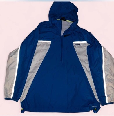 Vintage Nike half-zip running windbreaker