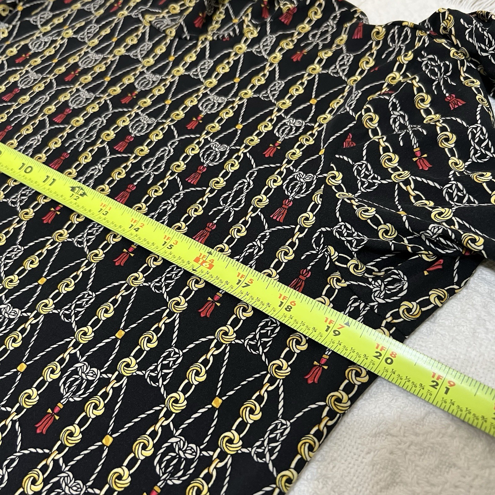 J. McLaughlin Catalyst Chain Pattern Turtleneck L… - image 12