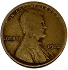 1912 P Lincoln Wheat Cent Penny Good Condition "Actual Coin Pictured" -1906