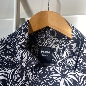 Nuon Shirt Hawaiian Floral Abstract Pattern Relaxed Fit Men S Retro Beach Resort