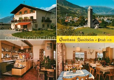 Prad Stilfserjoch Gasthaus Sandheim Landschaftspanorama