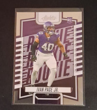 Panini Ivan Pace Jr. 2023 Absolute Rookie Football #144 Minnesota Vikings