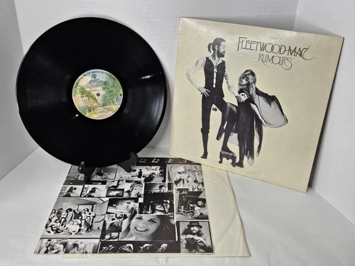 Vintage 1977 Fleetwood Mac Rumours Black Vinyl LP BSK 301 Rock Album Record