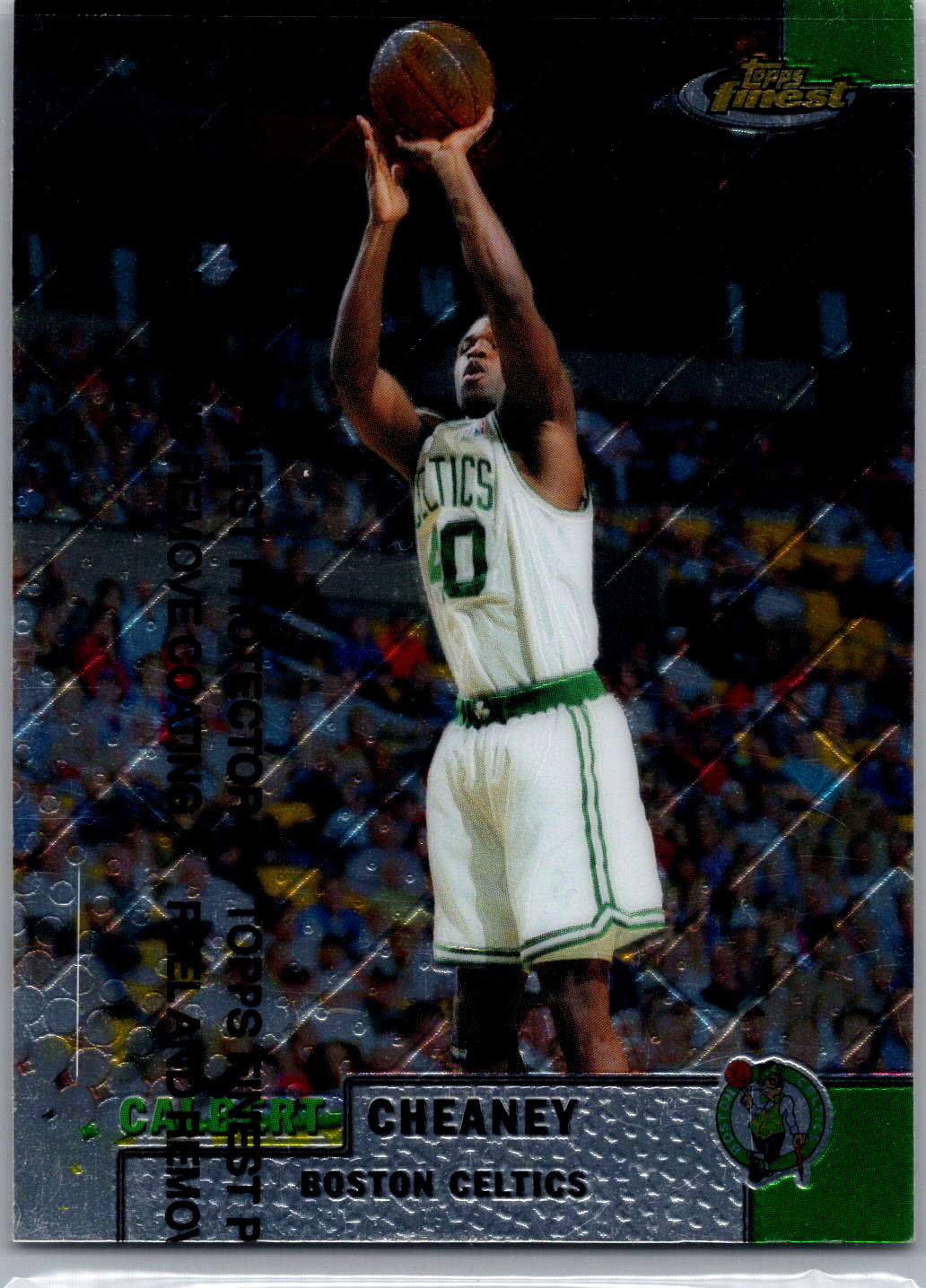 1999-00 Finest #174 Calbert Cheaney Basketball EX NM /W Protection - NBA Cards
