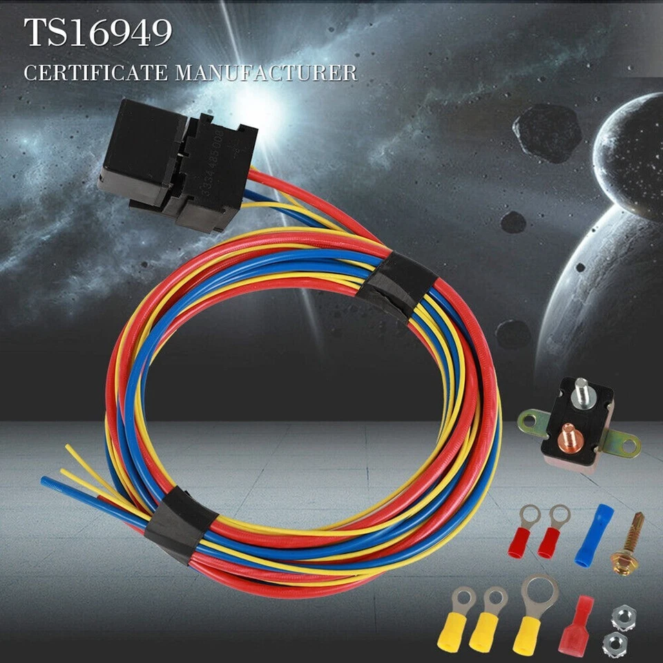 Relay Wiring Kit Fuel Pump Easy Installation Fuel Pump Relay Wiring Kit - Image 3 of 4