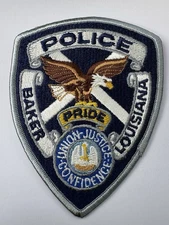 Baker Louisiana Police Patch