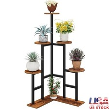 4 Tier Plant Stand Indoor Display Rack Multiuse Flower Pot Holder Vertical Shelf