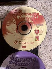 Shenmue - Dreamcast (DC). No Manual.