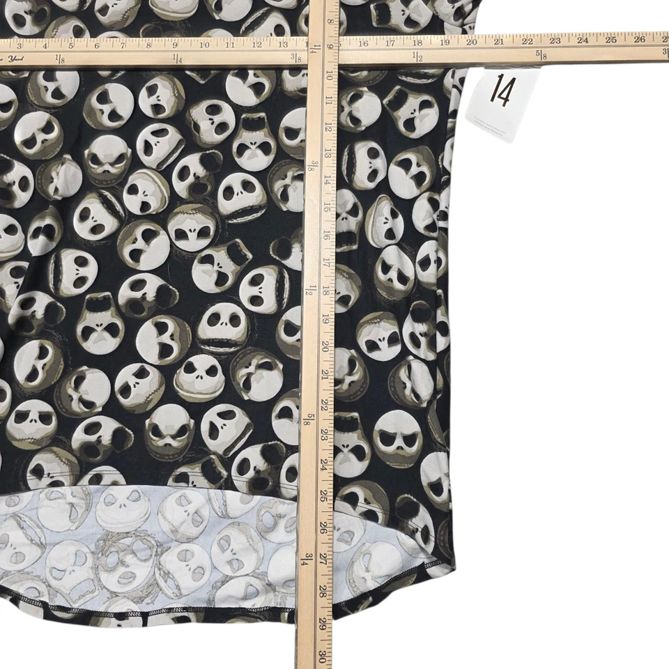 Top Lularoe Disney Pesadilla antes de Navidad Gracie Jack Skellington Niñas 14 Foto 3 de 4