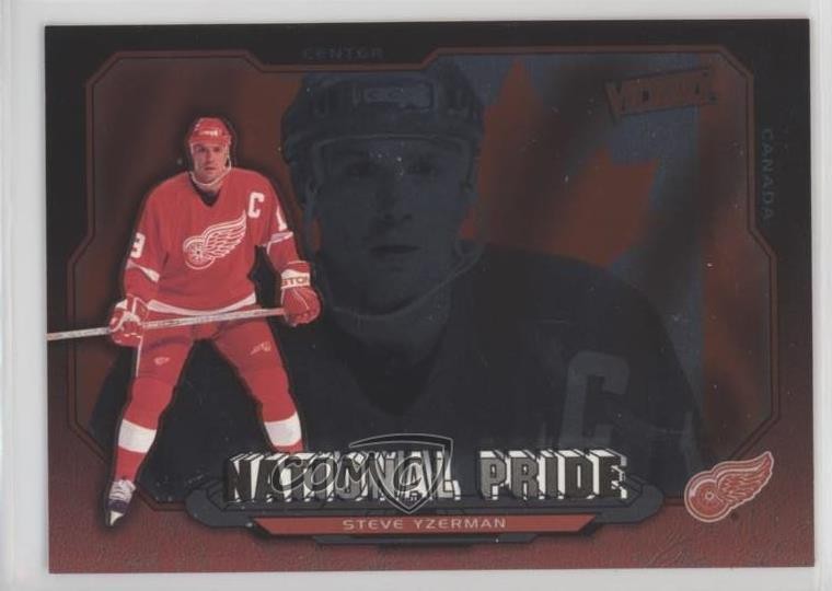 2002-03 Upper Deck Victory National Pride Steve Yzerman #NP6 HOF 0sf1